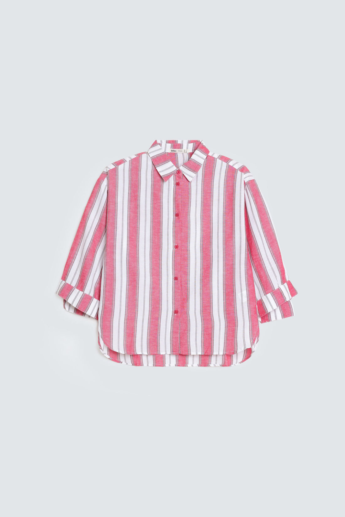 LaBohemeChic Striped Button-Up Shirt