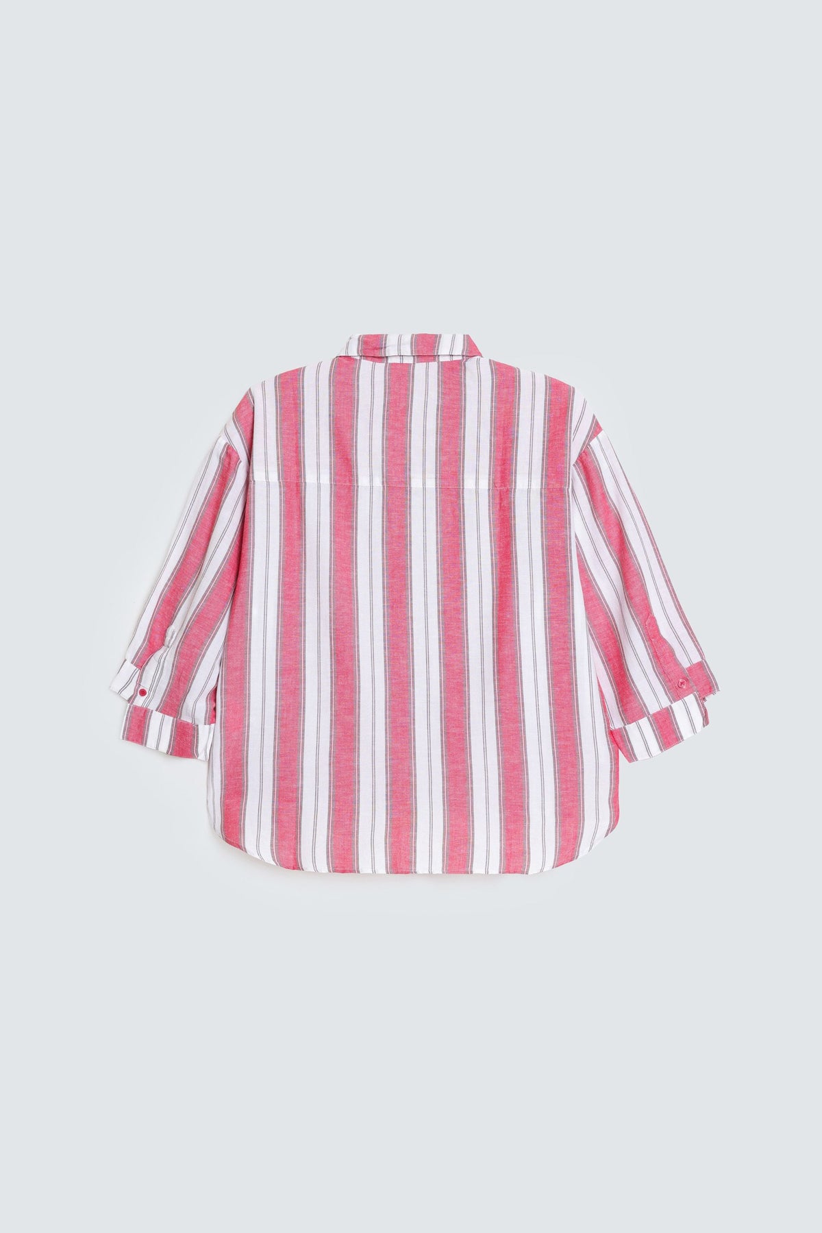 LaBohemeChic Striped Button-Up Shirt