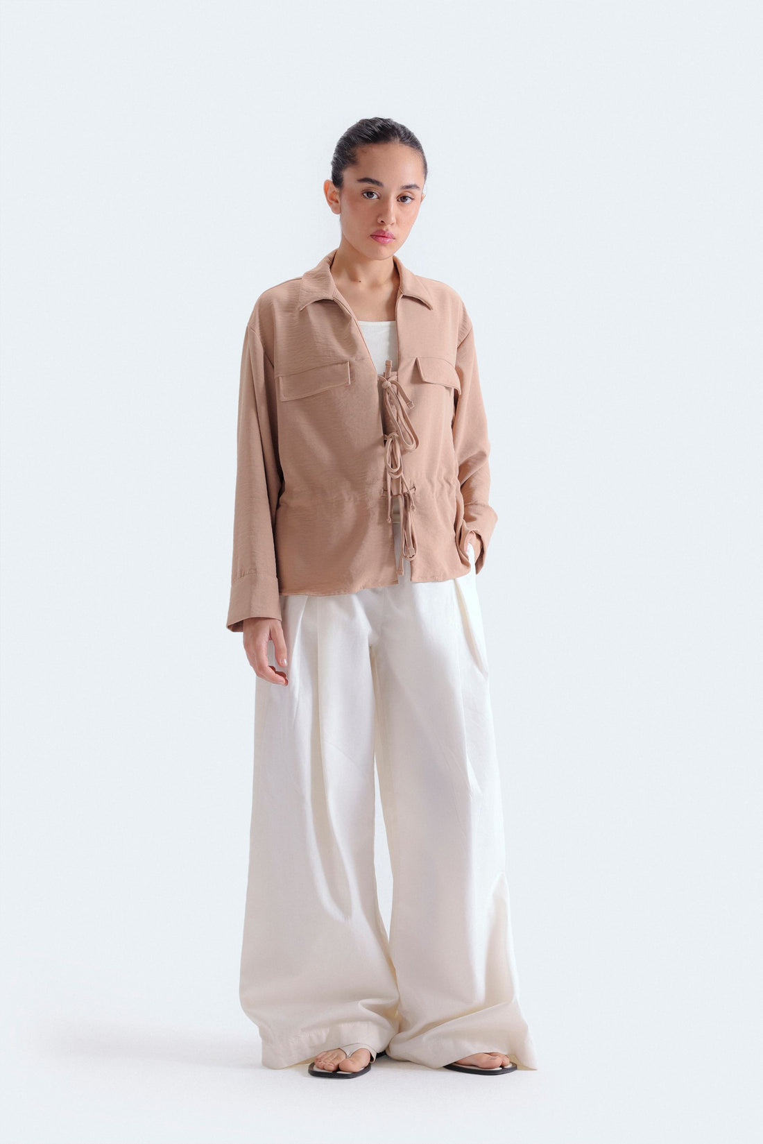 LaBohemeChic Tie-Up Shirt